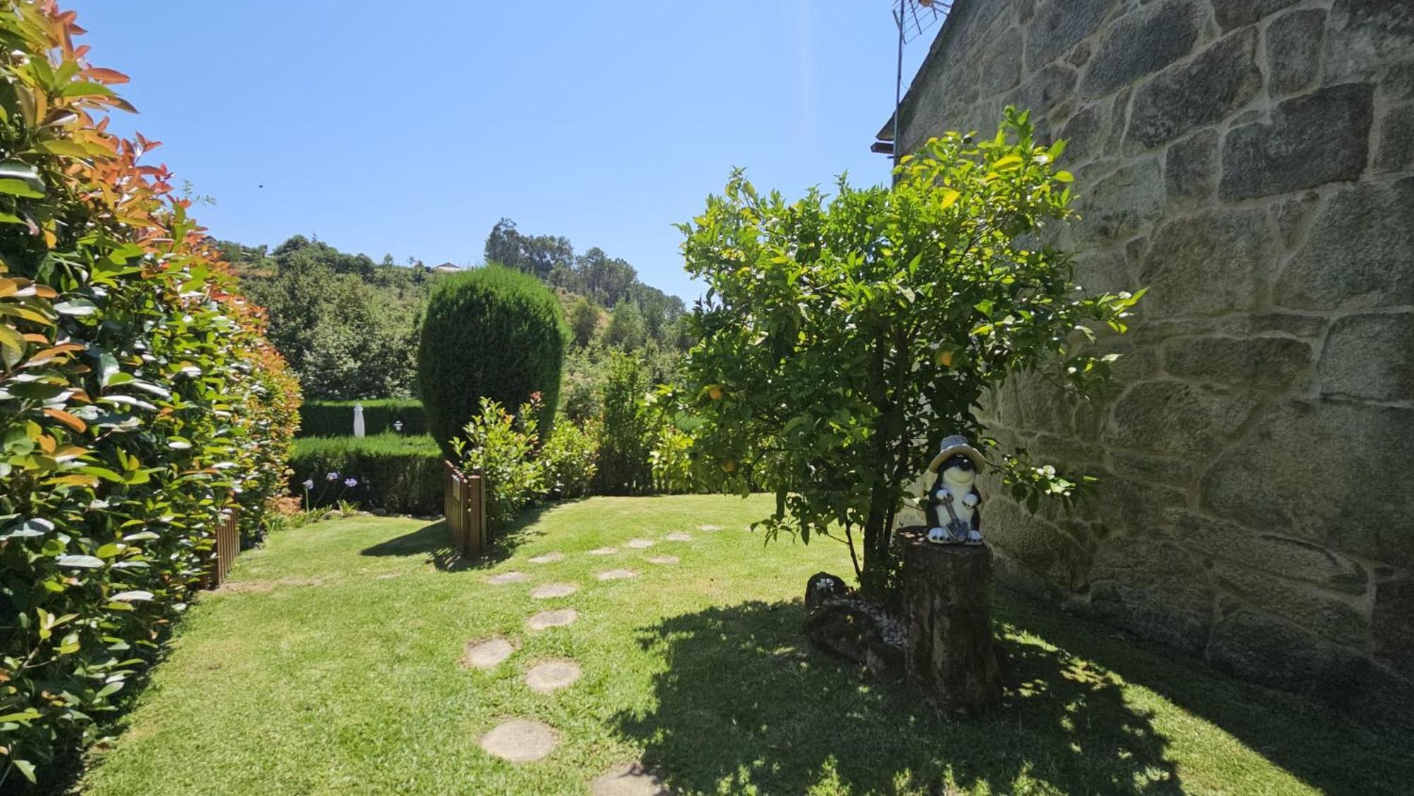 Casa Rural O Carballo Da Pedra La Caniza Exterior foto